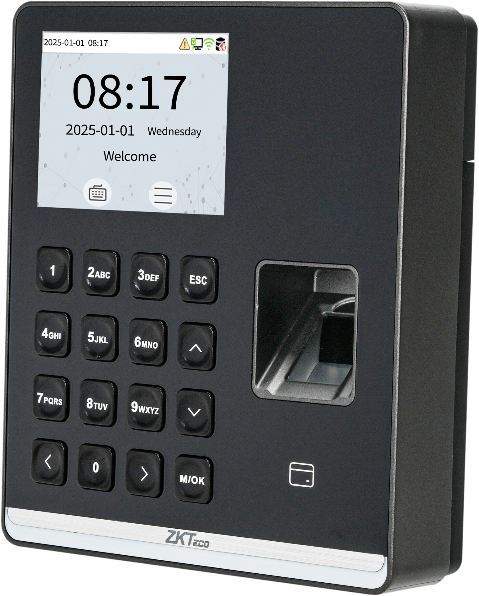 SenseFP M1 เครื่องสแกนลายนิ้วมือ ลงเวลาทำงาน พร้อม Wi-Fi