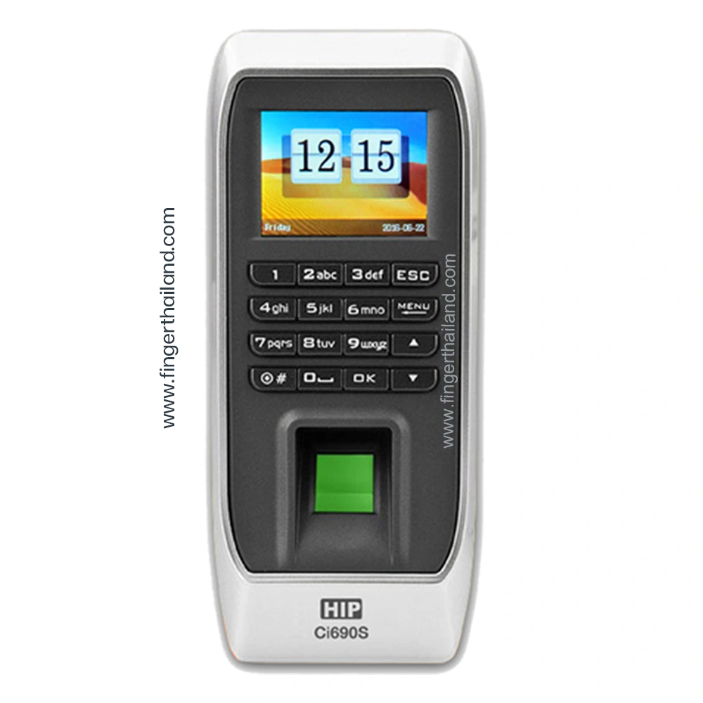 HIP Ci690S เครื่องสแกนลายนิ้วมือควบคุมประตู Access Control 